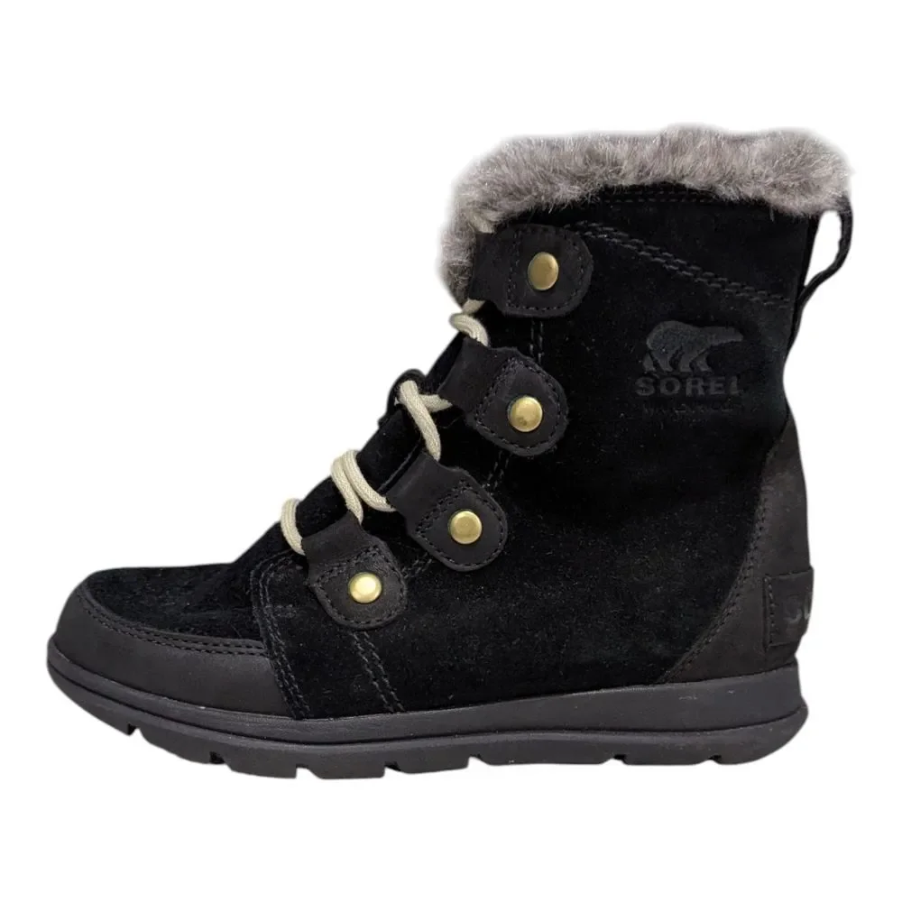 Sorel Explorer Joan Suede Boots Waterproof Snow Winter Cozy Women's Size 5 36